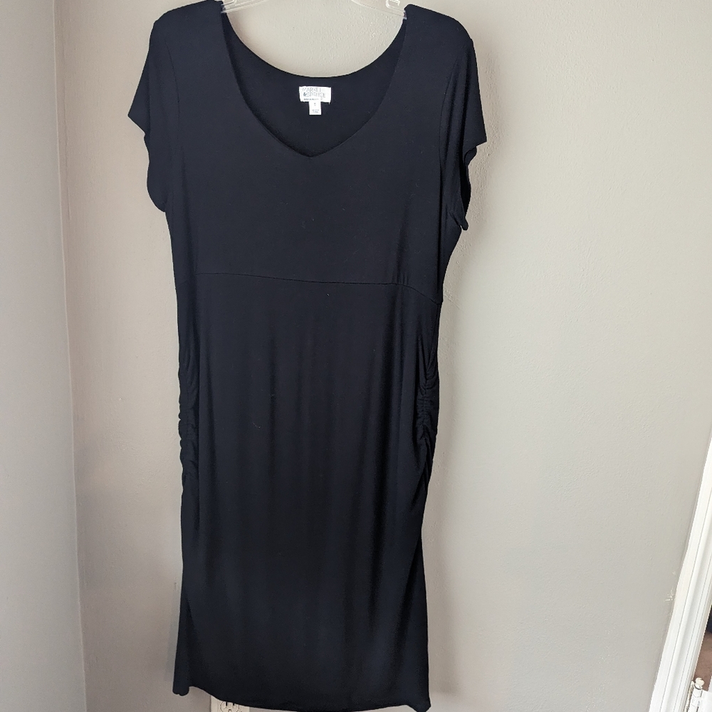 little black maternity dress